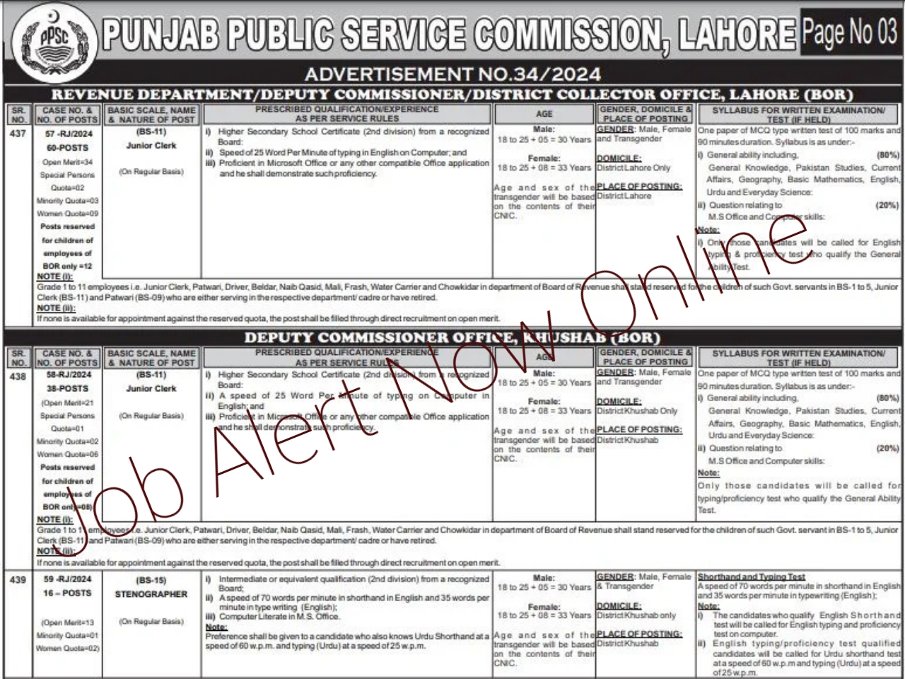 Revenue department & DCO Office