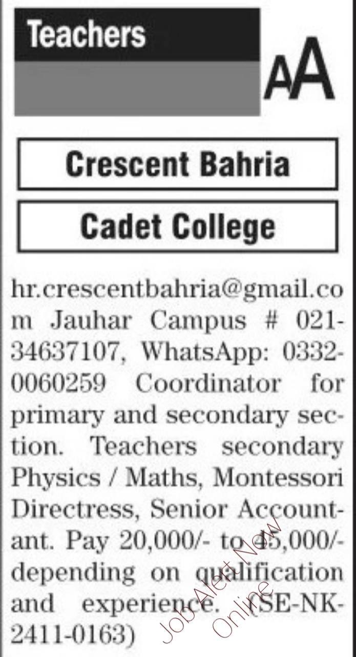 Crescent Bahria School