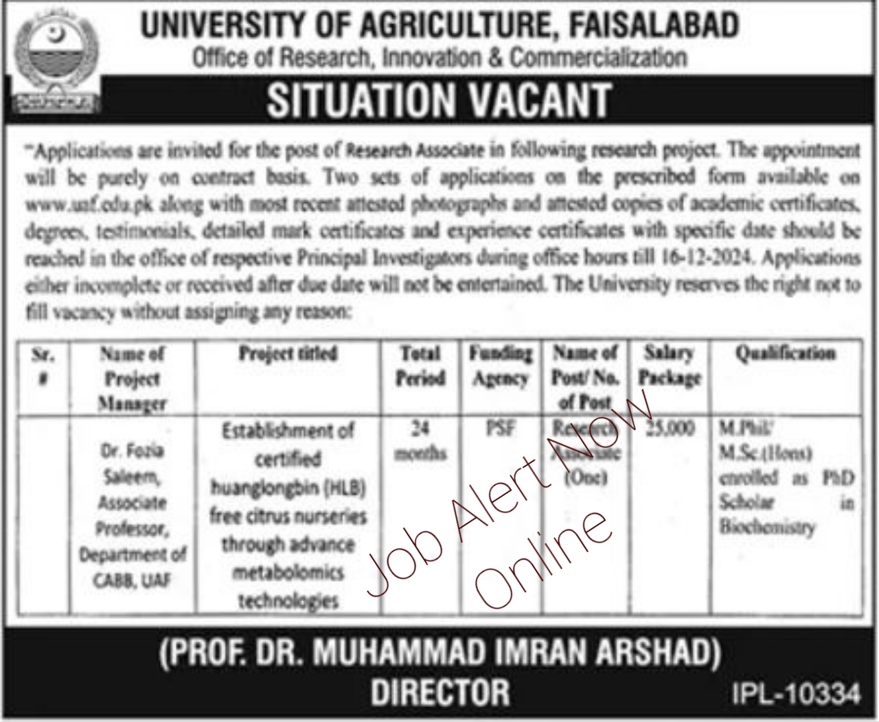 Current Labor Posts at Ammunition Depots in Nawabshah 2024